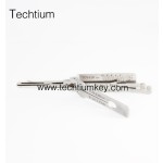 TOY43R Ignition Original Lishi 2 in 1 lock pick decoder for  all cars using #69 blade (Subaru XV,Toyota)